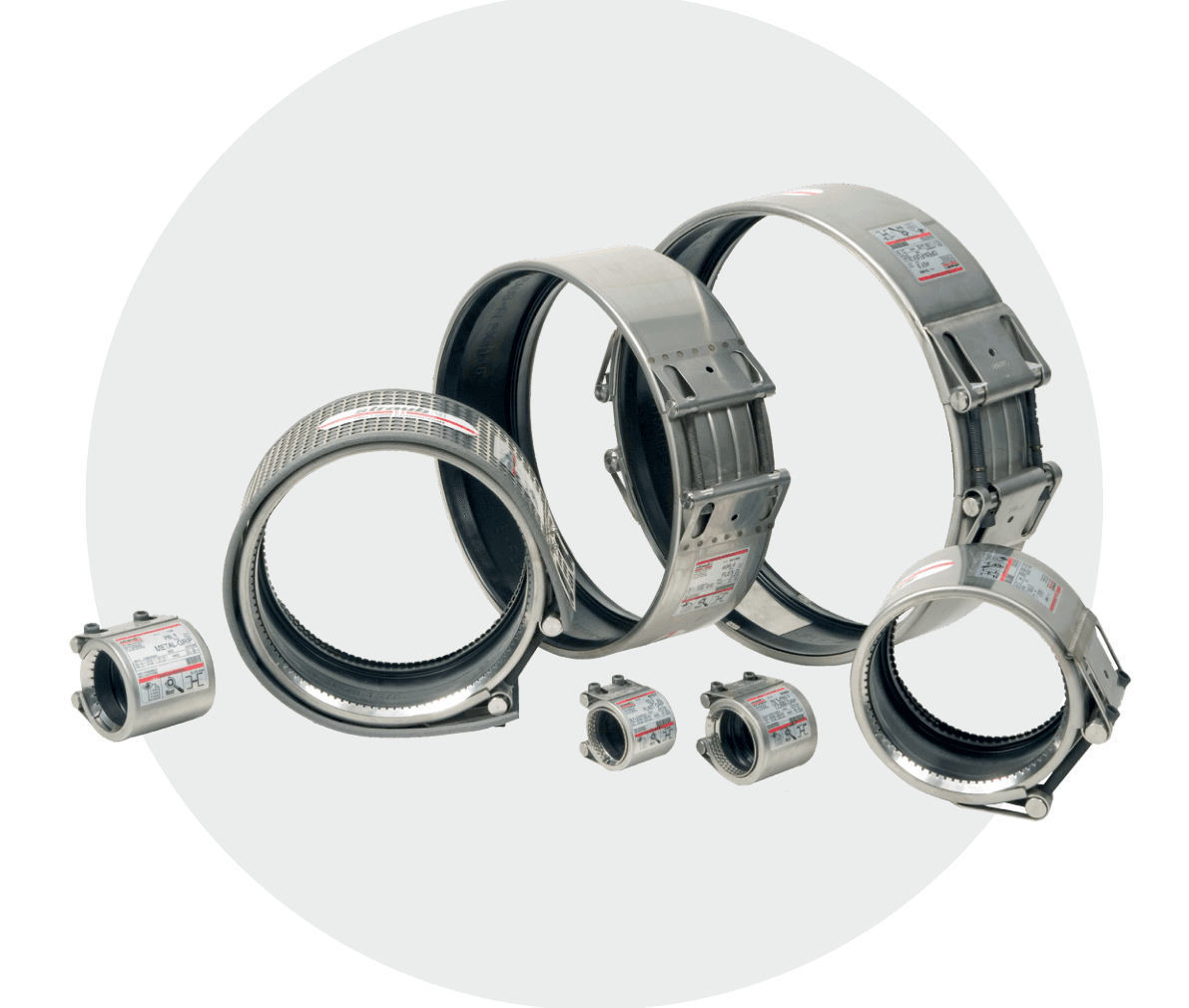 Straub Pipe Couplings Range - GRIP, FLEX and CLAMP
