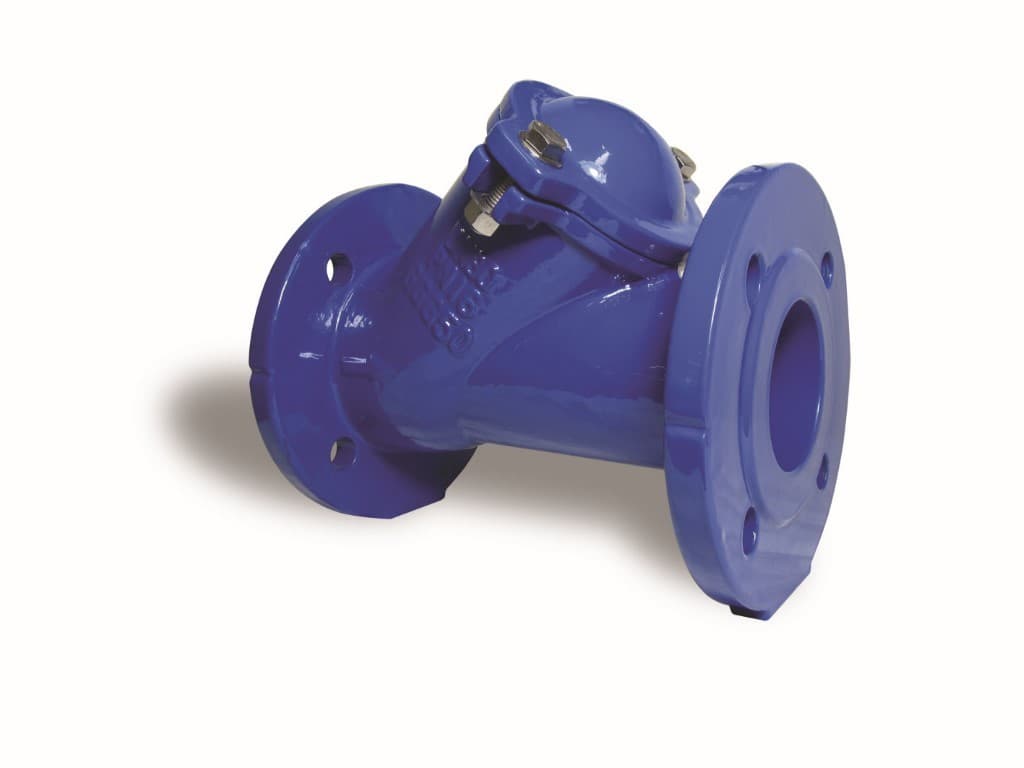 Ball Check Valve - Cast Iron FBE coated - Flanged Table E