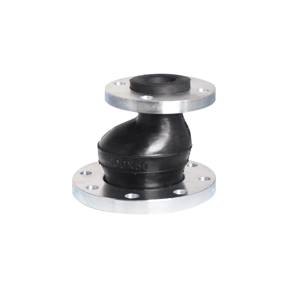 Eccentric Reducing Rubber Expansion Joint with Table E or ANSI 150LB Zinc flanges - Rubber Expansion Joints | Australia-wide delivery