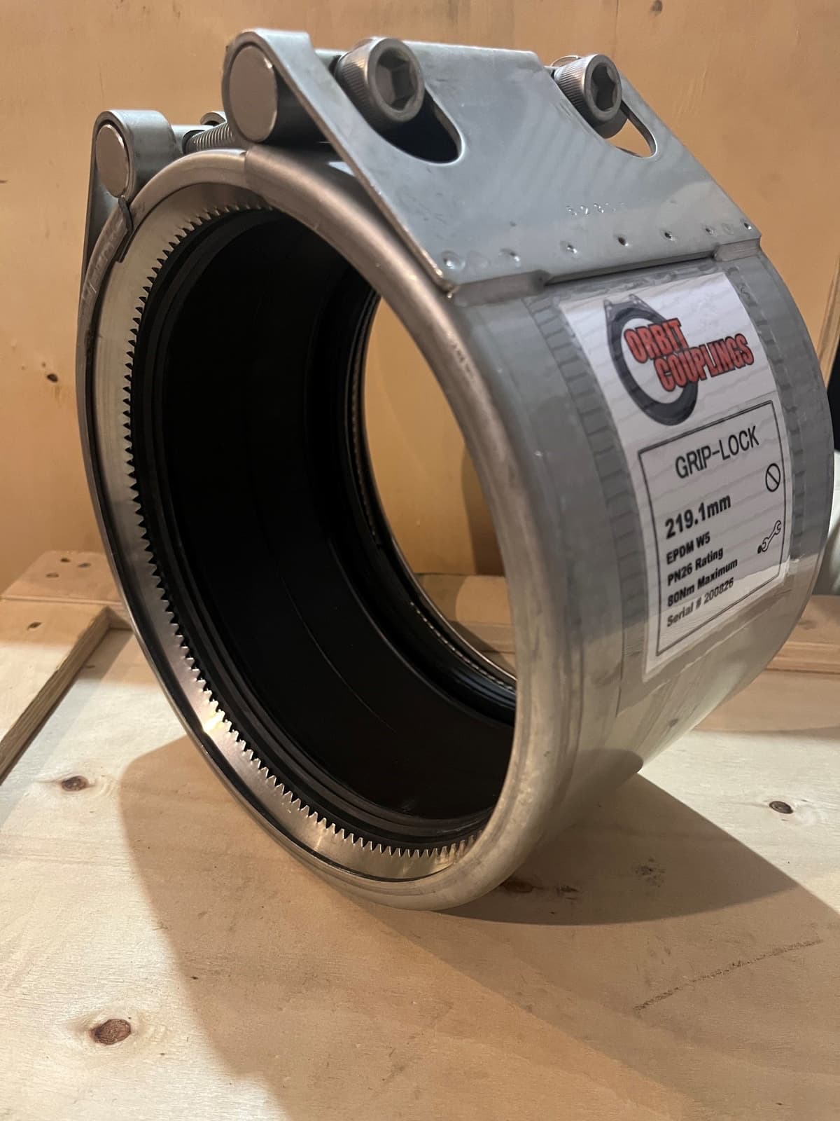 Orbit Grip-Lock Restrained Pipe Coupling - Pipe Couplings | Australia-wide delivery
