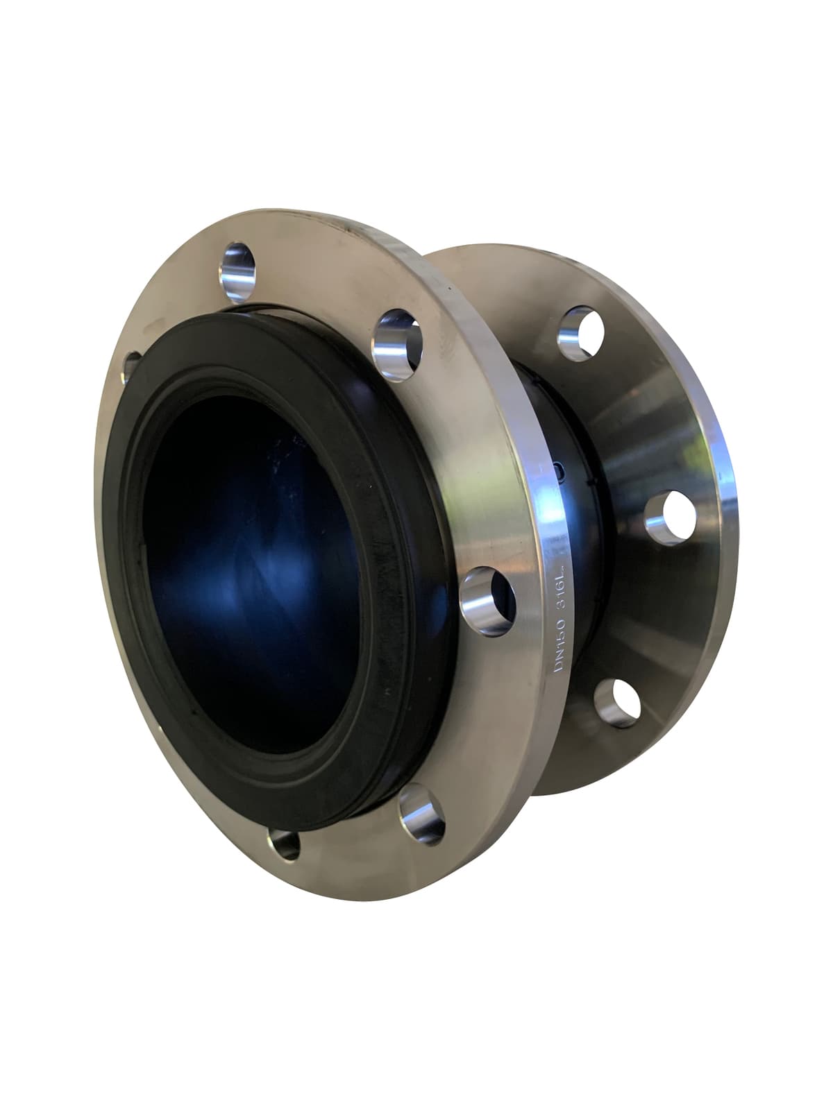 316SS Flanged FSF Single Sphere Rubber Expansion Joint Table E or ANSI 150LB
