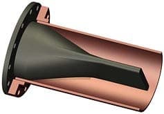 DB-3 Inline Duckbill Check Valve - EPDM - Flanged Table E