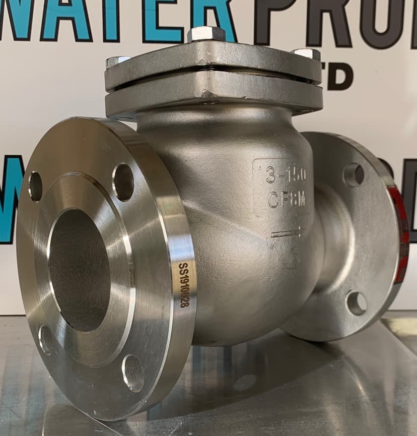 Stainless Steel Swing Check Valve - Flanged ANSI 150LB