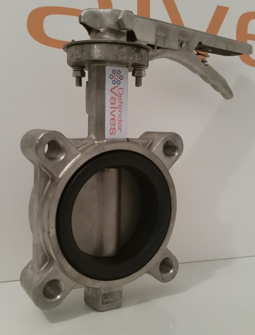 Lugged Butterfly Valve - CF8M 316 Stainless Steel - EPDM - Table E