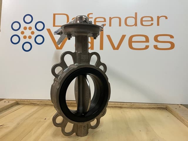 CF8M Wafer Butterfly Valve - EPDM - Lever Operated