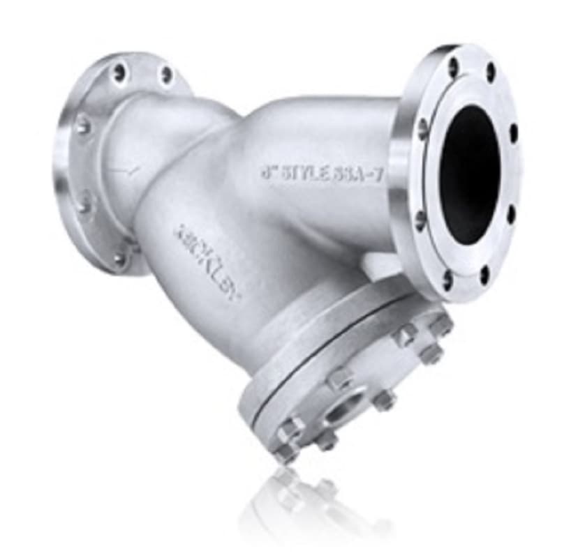 Stainless Steel Y Strainer CF8M Flanged ANSI 150LB