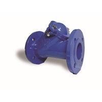 Ball Check Valve - Cast Iron FBE coated - Flanged Table E