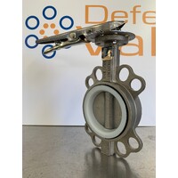 Butterfly Valve - Full 316 Stainless Steel body - EPDM/PTFE seat - Wafer Universal