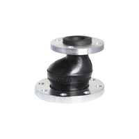 Eccentric Reducing Rubber Expansion Joint with Table E or ANSI 150LB Zinc flanges