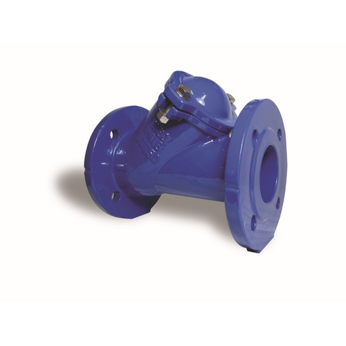 Ball Check Valve - Cast Iron FBE coated - Flanged Table E