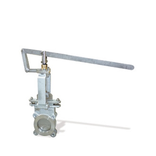 Lever Operated Knife Gate Valve - 316SS Metal Seated