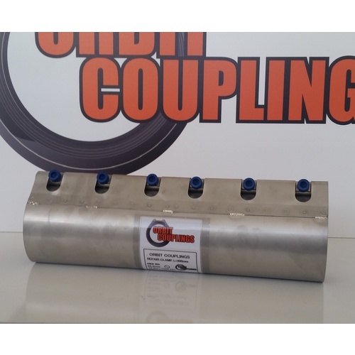 Orbit Pipe Repair Clamp 400mm wide [Size: 88.9mm]
