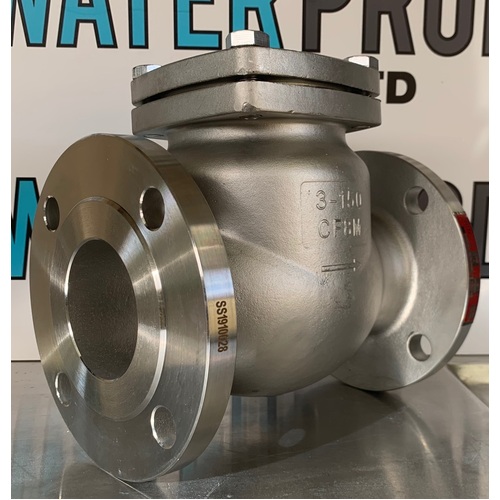 Stainless Steel Swing Check Valve - Flanged ANSI 150LB